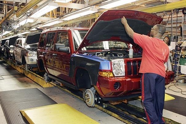 Jeep Commander at the Jefferson North Assembly Plant (JNAP).